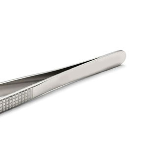 Pinzas de tejido de acero inoxidable de alta calidad, pinzas de hueso lisas de máxima calidad, instrumentos quirúrgicos, patrón de mango personalizado OEM - Product Image 5