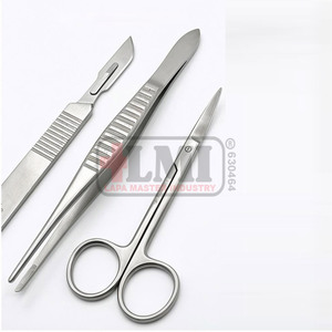 Juegos de Instrumentos Quirúrgicos de Acero Inoxidable de Alta Calidad, Herramientas Médicas Ergonómicas para Quirófanos - Product Image 2