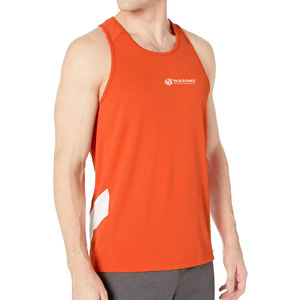 Camiseta deportiva sin mangas de secado rápido para hombre, para gimnasio, entrenamiento, fitness, cross training y deportes. - Product Image 1