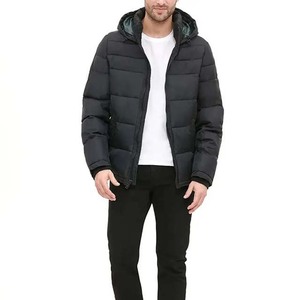 New Autumn and Winter Unisex Fashion <b>White</b> Polyester Filled Stand Collar Luxury Designer <b>Waterproof</b> Casual Puffer <b>Jacket</b> - Product Image 4