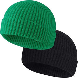 Gorros de Lana para Hombre, Cómodos, Diseño Jacquard a Color, Logotipo Personalizado, Gorros de Invierno, Mezcla de Lana, Transpirables, Impermeables, Unisex para Adultos - Product Image 3