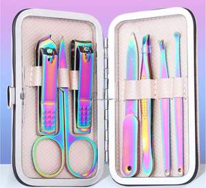 Kit de Belleza, Cortaúñas Multicolor, Tijeras, Limas de Uñas, Set de Manicura con Impresión de Logotipo Personalizado - Product Image 4