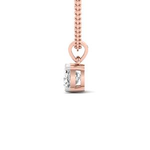 Pendentif solitaire en diamant CVD de laboratoire taille coussin, éclat céleste, plaqué or 10K, certifié GIA, bijoux ethniques, cadeau pour femme - Product Image 4