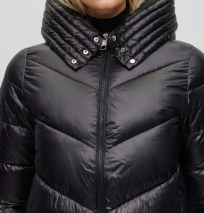 Chaqueta Acolchada Personalizada para Mujer, Chaqueta de Invierno Ligera y Moderna, Fabricante Directo de Fábrica OEM ODM - Product Image 3