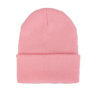 Solid Plain Basic Daily Beanie Men Durable Genuine Stitch <b>Smooth</b> Ribbed Acrylic <b>Brushed</b> Metal Design Hat Bag - Product Image 3
