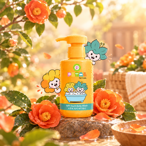ผลิตภัณฑ์ทำความสะอาดผิวกายสูตรอ่อนโยนสำหรับเด็ก พีเทล - Product Image 4