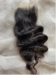 5x5 sud indien usine Remy vierge cambodgienne cheveux fermeture droite Texture mélange de cheveux avec des cheveux péruviens cheveux humains - Product Image 6