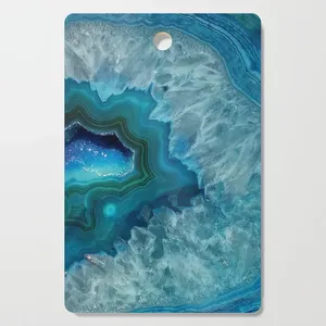 Blue <b>Sticker</b> Enamel Coated Wooden Chopping Boards Natural Wood Surface Eco-friendly Utensils Durable <b>Kitchen</b> Cutting Board - Product Image 1