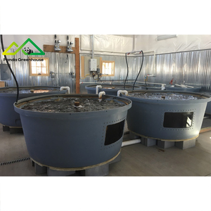 Système de serre aquaponique pour l'élevage commercial de poissons et de légumes, écosystème durable - Product Image 1