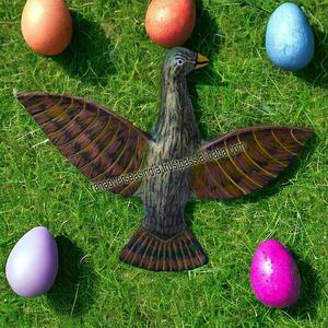 Aluminio Flying Piegon estatua montaje en pared colgante Metal pared arte decoración Piegon para interior exterior hogar dormitorio sala de estar - Product Image 6