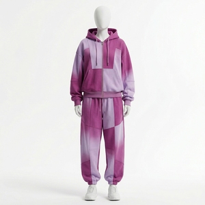 Survêtement zippé pour homme de haute qualité, imprimé sur mesure, en coton, vente en gros - Product Image 1
