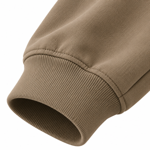 Sudadera con Capucha Extra Grande para Hombre, Color Sólido, Manga Raglán, Forro Polar, Informal, para Otoño - Product Image 4