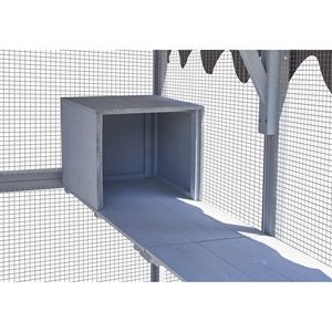 Large 110\" Outdoor Cat Enclosure Playpen with Platforms Waterproof Cover Upgrade Pet <b>Cage</b> <b>for</b> <b>Kitten</b> Playtime - Product Image 5