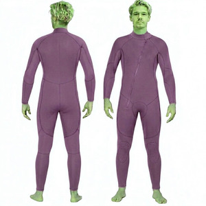 Traje de Neopreno de Alto Rendimiento para Hombre, Impermeable, Transpirable, de Cuerpo Entero, 3.0 mm, con Cierre Frontal, para Deportes Extremos en Agua Fría - Product Image 2