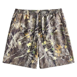 Pantalones Cortos de Playa con Estampado de Jungla de Primera Calidad Hechos a Medida para Hombre, 100% Algodón, Ecológicos, Estilo Urbano, Material Duradero, Precio Razonable - Product Image 1