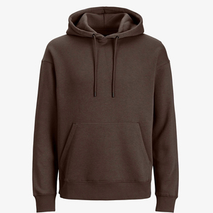 เสื้อฮู้ดซิปผ้าฟลีซคอตตอน 100% หลากสี ทรงปกติ มีกระเป๋า  รับผลิตแบบ OEM สีพื้น สำหรับผู้ชาย - Product Image 1