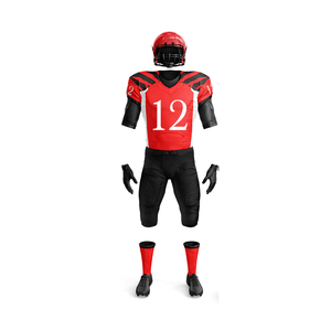 Concevez votre propre uniforme de football américain respirant en polyester pour hommes grandes tailles, vêtements de sport de haute qualité - Product Image 1