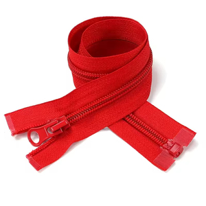 20cm 25cm 30cm 35cm 40cm Custom Colorful <b>Sewing</b> Open End Long Plastic Nylon Zipper for Jacket Garment Dress - Product Image 5