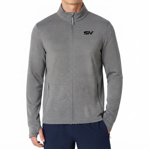 Chaqueta Personalizada con Etiqueta Privada para Hombre, Chaqueta con Cierre de Cremallera 1/4 y Bolsillos Laterales, Servicio OEM, Precio Bajo, Chaqueta Ligera Impermeable - Product Image 1