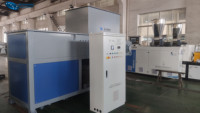 Broyeur de plastique dur en HDPE et PP pour le recyclage des déchets plastiques, broyeur à un seul arbre