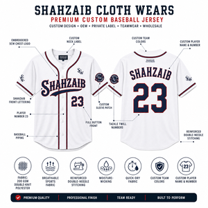 Fabricante de Uniformes de Béisbol Personalizados Premium, Venta al por Mayor de Camisetas Sublimadas Antibacterianas 100% Poliéster - Product Image 6