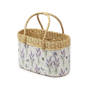 Newest Design Handmade Gift <b>Hamper</b> <b>Baskets</b> Water Hyacinth <b>Basket</b> <b>for</b> Office Lunch Picnic Decoration OEM Designs Acceptable Price - Product Image 1