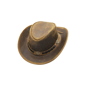 Nouveau Chapeau de Cowboy Unisexe en Cuir Véritable 100% Personnalisable à Large Bord Réglable – Collection 2025 – Vente en Gros - Product Image 5