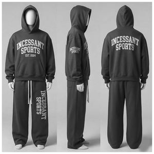 Chándal Deportivo con Capucha y Logotipo Personalizado para Hombre, Corte Regular, Ropa Deportiva, Chándal para Correr, Calidad Premium, Estampado Animal - Product Image 6