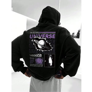 Winter 2026 Custom Heavyweight Breathable <b>Hoodie</b> Heavy Cotton New Design Best <b>Thermal</b> Oversized Hoodies Men OEM Serviced - Product Image 4