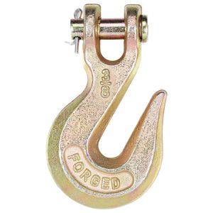 Catena di Trasporto G80 per Carichi Pesanti 3/8'' x 10.3'' con Ganci a Forcella, Capacità 7100 Libbre, Accessori per Controllo Carico Sicuro - Product Image 6