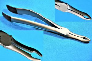 ชุดเครื่องมือผ่าตัดช่องปาก คีมถอนรากฟันสแตนเลสสตีล 4 ชิ้น รุ่น World Precision Surgical Manual - Product Image 3