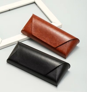 Genuine Leather <b>Reading</b> <b>Glasses</b> Case Slim Fit Eyewear Protector Manufacturer Direct Export LGC-0077 - Product Image 5