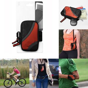 Custodia sportiva da braccio Case Logic di piccole dimensioni, colore nero e arancione - Product Image 4