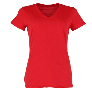 T-shirts pour femmes respirants et écologiques, style streetwear, classiques, oversize, col en V, manches courtes, coupe décontractée - Product Image 5
