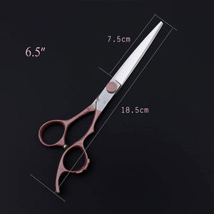 Ciseaux de barbier professionnels de qualité supérieure, robustes, légers et tranchants, en acier inoxydable, outil de coupe de cheveux KAAMIR INSTRUMENTS - Product Image 2