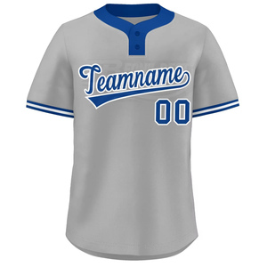 Ensemble uniforme de baseball pour adultes, respirant, grande taille, maillot à séchage rapide et pantalon flexible pour le jeu sur le terrain, service OEM, design personnalisé - Product Image 4