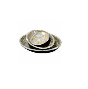 <b>Round</b> Wood Coaster Solid Design <b>Mats</b> & Pads 5mm Thick Non Slip Reusable Modern Style Set of 4 - Product Image 5