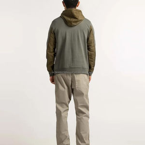 Sweat à capuche pour homme de qualité supérieure 100% coton Style streetwear Sweat à capuche uni pour homme Léger Respirant Logo personnalisé OEM - Product Image 6