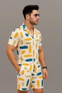 Summer Wear | Night Suit | T-Shirt and <b>Shorts</b> <b>Set</b> for <b>Man</b> | Night Dress | <b>Pyjama</b> <b>Set</b> | Summer Wear | Lounge wear | - Product Image 4