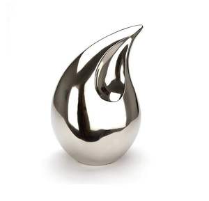 Luxury Inspired Aluminum Tear Drop Cremation <b>Memorial</b> <b>Keepsake</b> Urn Ash Holder Featuring Durable Premium Finish - Product Image 1