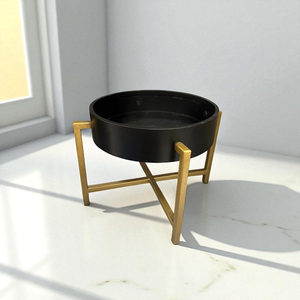 Soporte de Metal Rústico Hecho a Mano para Flores, Soporte Único de Hierro para Plantas de Interior, Decoración Minimalista para el Hogar, Jardín, Sala de Estar, Balcón - Product Image 4