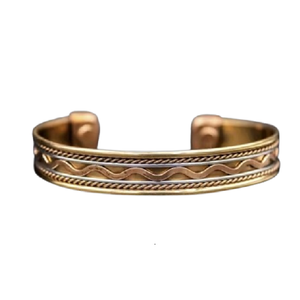 กำไลข้อมือโลหะทำมือสุดหรูสำหรับผู้หญิง AG Metal Exports Uttar Pradesh India-ของขวัญวันวาเลนไทน์ขายส่ง - Product Image 5