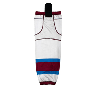 Chaussettes hautes rayées pour adultes de qualité supérieure, respirantes, tricotées, pour l'entraînement au hockey et les séances d'entraînement - Product Image 5