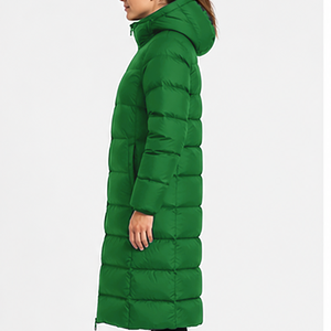 Vêtements de sport décontractés, veste matelassée à capuche, fermeture éclair intégrale, poignets élastiques, résistante à l'eau, imperméable, pour activités, homme/femme - Product Image 3
