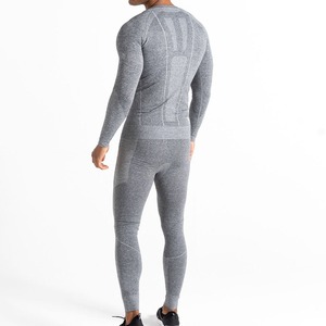 Men's Gym <b>Tights</b> Training Clothes Workout Jogging Sports Set Running Compression Sportswear Suits - Product Image 2