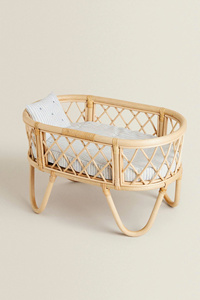 Cunas de Ratán para Bebés, Cuna de Bebé con el Mejor Diseño, Ropa de Cama para Cuna de Bebé en Material de Ratán - Product Image 3