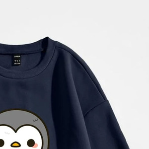 เสื้อสเวตเชิ้ตผ้าฝ้าย 100% เนื้อนุ่ม น้ำหนักเบา ทนทาน ระบายอากาศได้ดี เป็นมิตรกับสิ่งแวดล้อม ออกแบบมาเพื่อความสบายในชีวิตประจำวันและสไตล์ลำลอง - Product Image 5