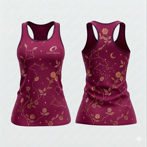 Camisetas de Verano Ostriya International para Mujer, Corte Regular, Estilo Casual, Sin Mangas, Spandex/Poliéster, Transpirables, Diseño Liso - Product Image 3