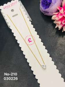 Venta Directa de Fábrica a Bajo Precio, Collares de Acero Inoxidable para Niños, Chapados en Oro, Modernos, de Aleación Mixta, Venta al Por Mayor, Regalo - Product Image 4