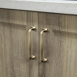 Manija de Puerta Antigua de Latón: Tiradores Verticales para Puertas de Entrada, Muebles y Armarios - Product Image 5